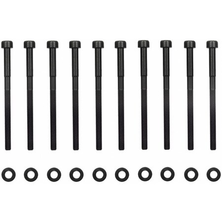 Fel-Pro 07-1998 Gm L4 109 (1.8L Dohc) Vin 8 & L Head Bolt Set, Es71066-1 ES71066-1